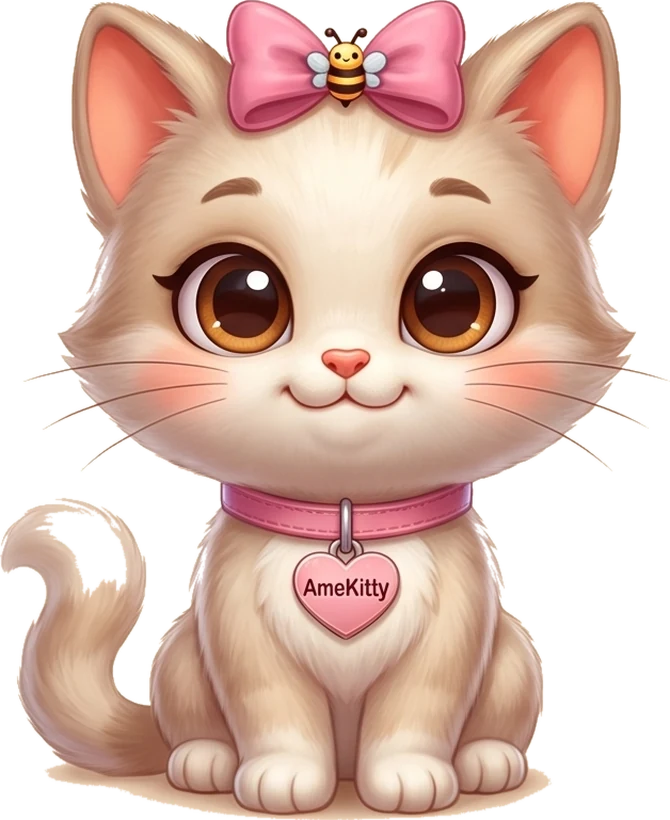 AmeKitty, the cream kitten