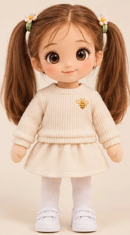 Amelie soft doll